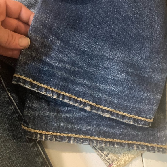 Rare! True Religion Ricky Ropestitch in “HIDDEN NIGHT” wash size 32x34 - Picture 4 of 8